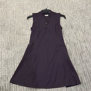 Small 💜 Zella zip front dress — tennis golf brunch